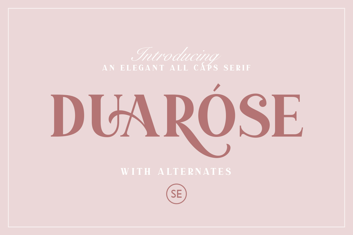 Font Duarose Serif